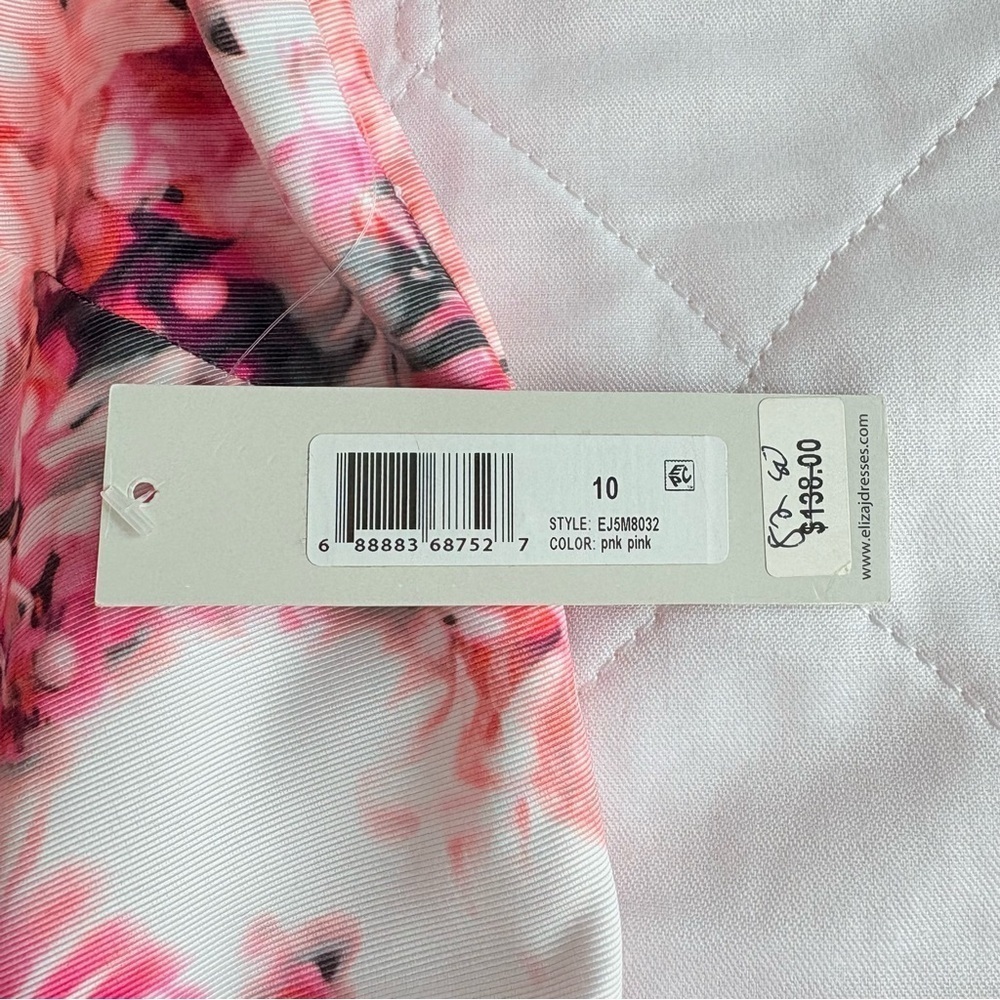Eliza J Pink Floral Fit and Flare Dress - Picture 7 of 11
